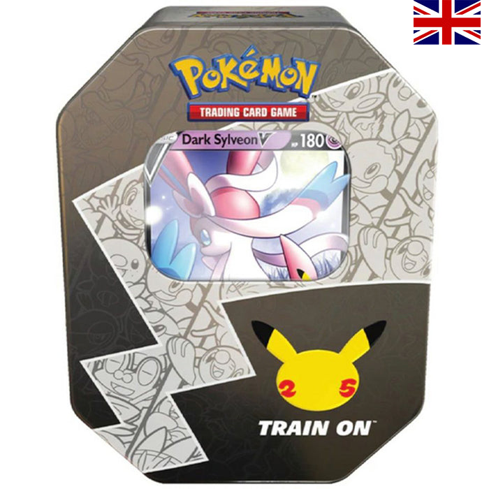 Celebrations: Dark Sylveon V Tin - Englisch