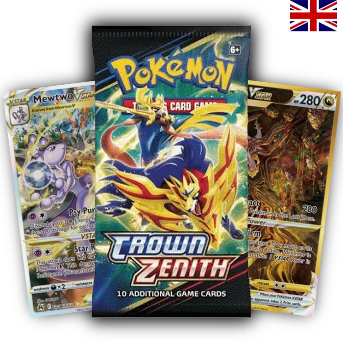 Sword & Shield - Crown Zenith Booster - Englisch