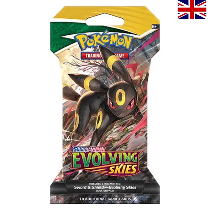 Sword & Shield - Evolving Skies Sleeved Booster - Englisch
