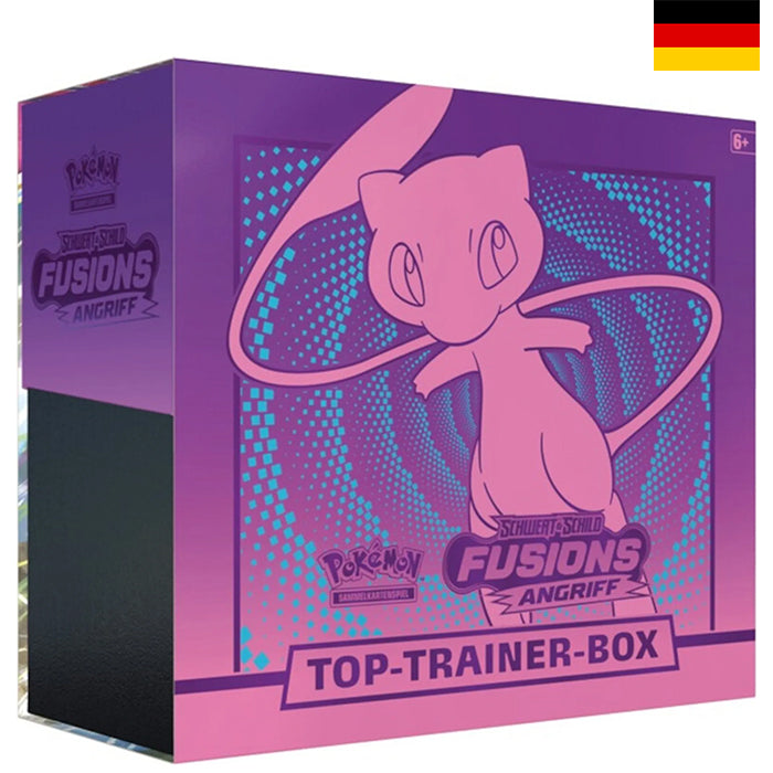 Schwert & Schild - Fusionsangriff Top Trainer Box - Deutsch