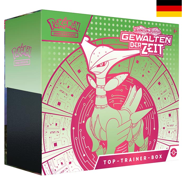 Karmesin & Purpur - Gewalten der Zeit Eisenblatt Top Trainer Box - Deutsch