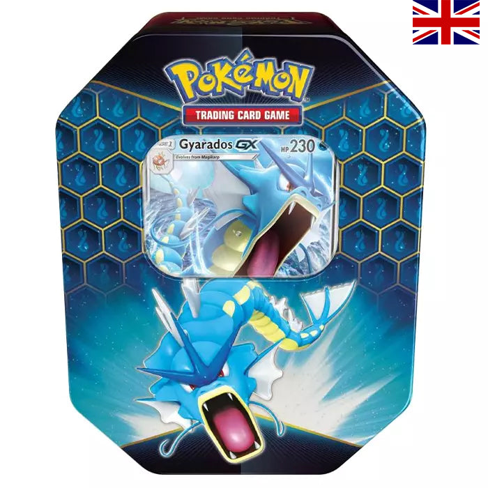 Hidden Fates Gyarados GX Tin-Box - Englisch