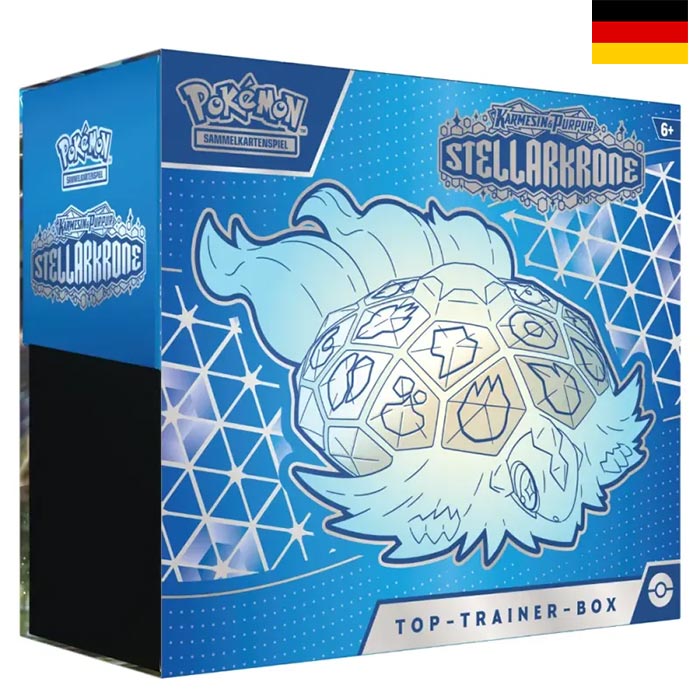 Karmesin & Purpur - Stellar Krone Top Trainer Box - Deutsch