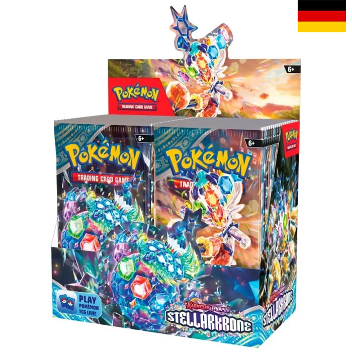 Karmesin & Purpur - Stellarkrone 36er Display - Deutsch
