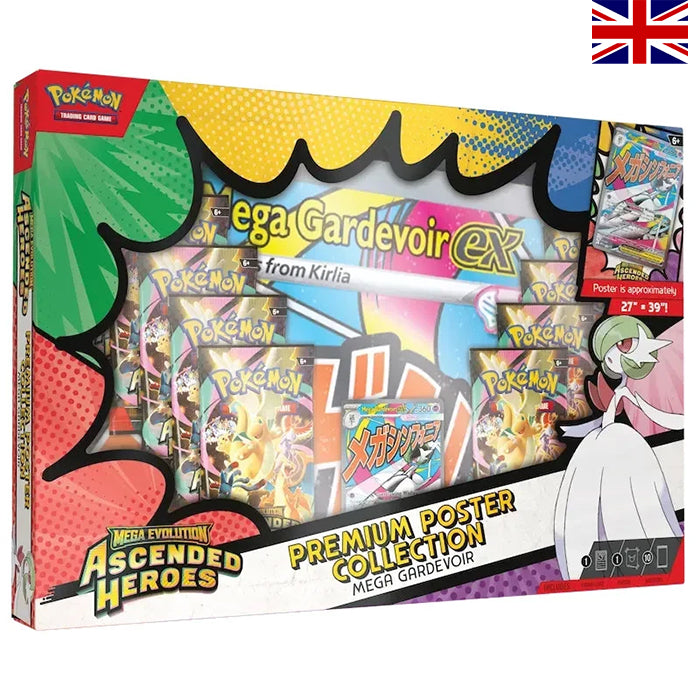 Mega Evolution Ascended Heroes Premium Poster Collection - Englisch