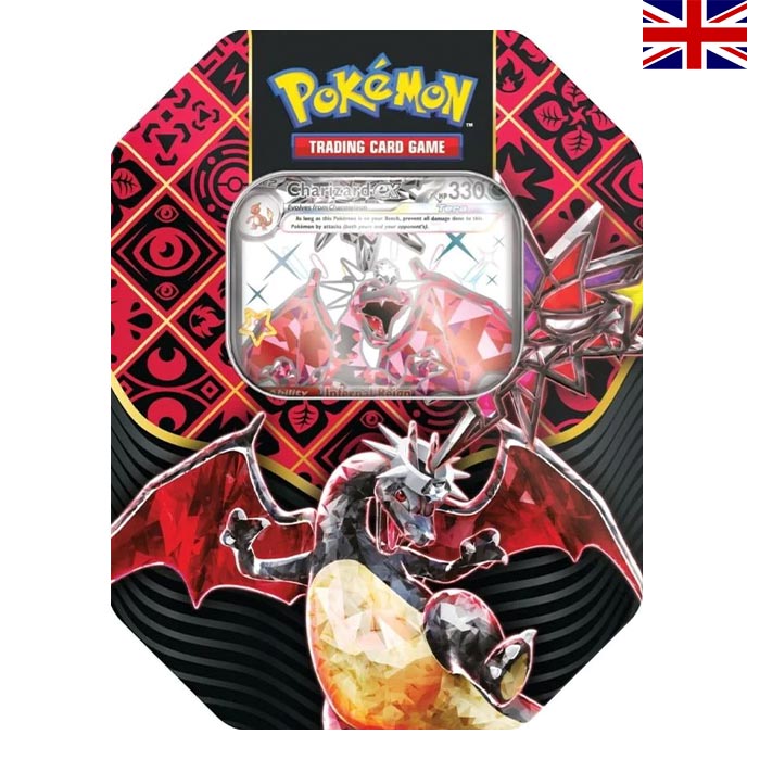 Scarlet & Violet Paldean Fates Tin Charizard EX