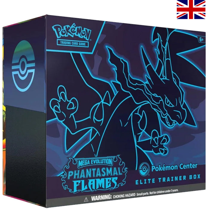 Mega - Phantasmal Flames Pokemon Center Elite Trainer Box - Englisch