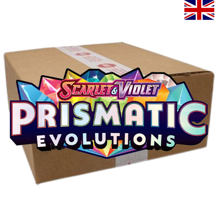 Scarlet & Violet - Prismatic Evolution Elite Trainer Box Case - Englisch