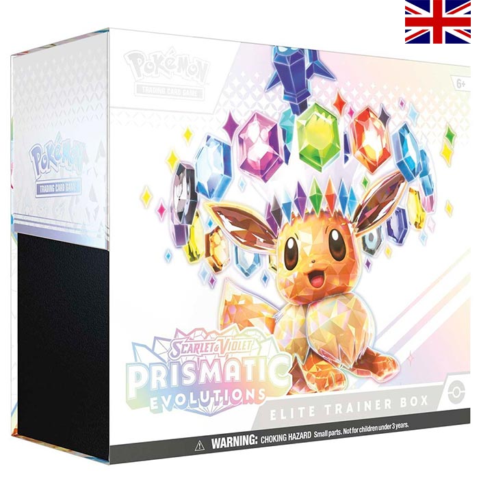 Scarlet & Violet - Prismatic Evolutions Elite Trainer Box - Englisch