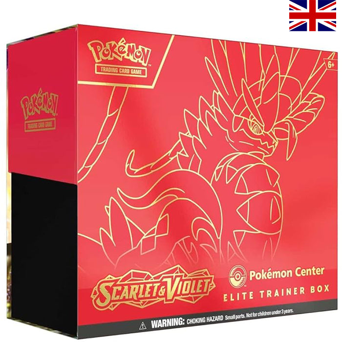 Scarlet & Violet - Koraidon Pokemon Center Elite Trainer Box - Englisch