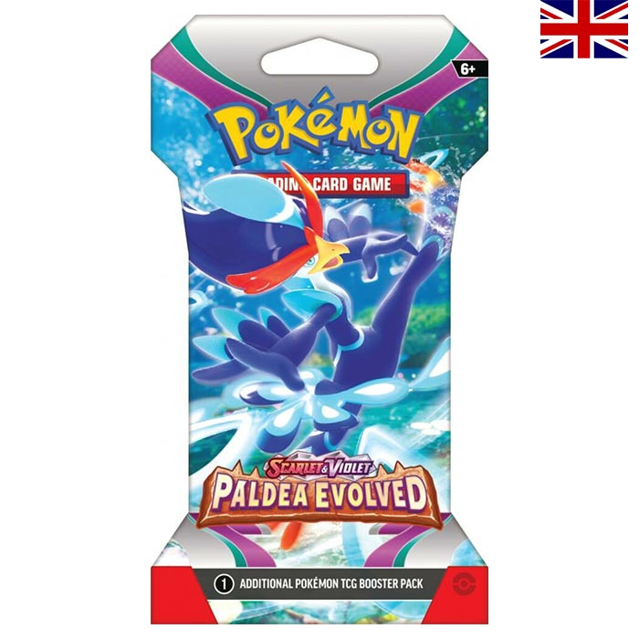 Scarlet & Violet Paldea Evolved Sleeved Booster - Englisch