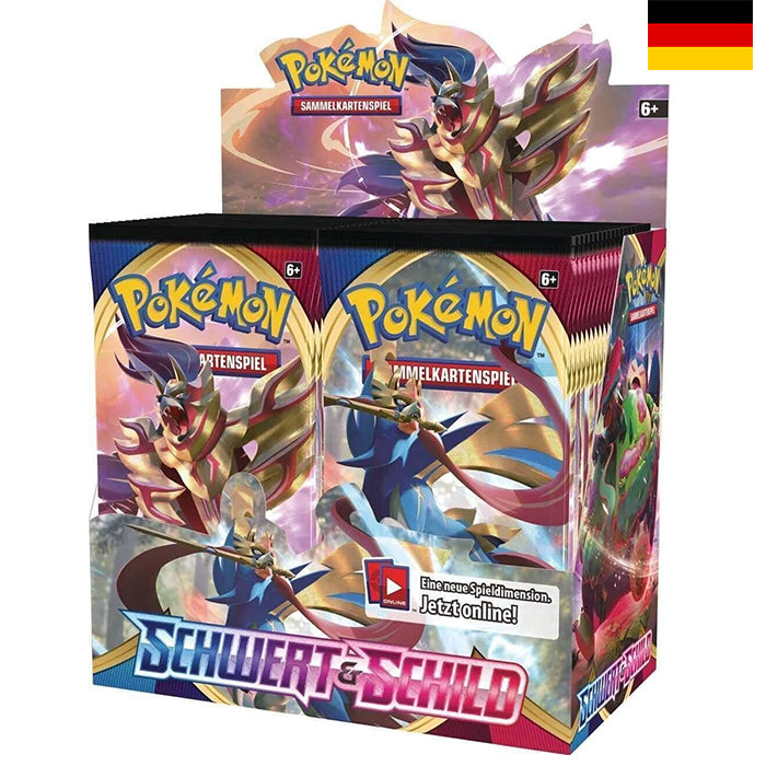 Schwert & Schild 36er Display - Deutsch