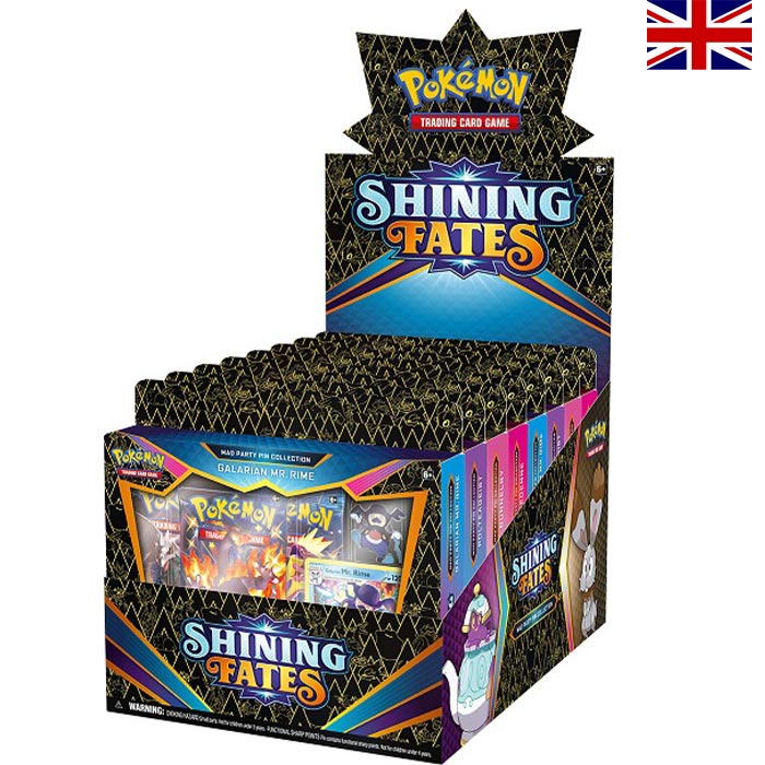 Shining Fates (8er Pin) Case - Englisch