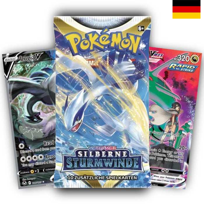 Schwert & Schild - Silberne Sturmwinde Booster - Deutsch