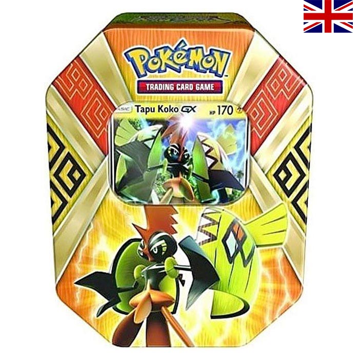 Tapu Koko GX Tin - Englisch