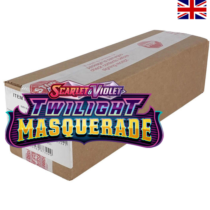Scarlet & Violet - Twilight Masquerade 36er Display Sealed Case - Englisch
