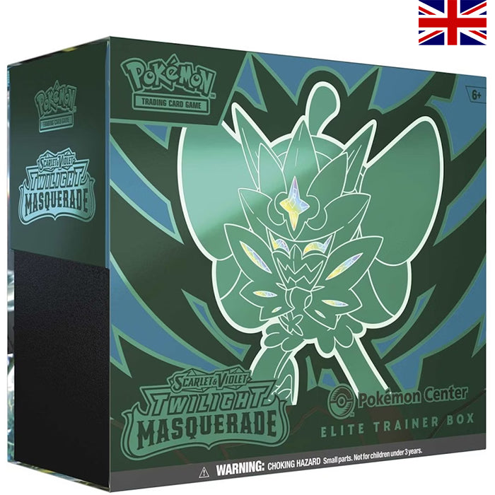 Scarlet & Violet - Twilight Masquerade Pokemon Center Elite Trainer Box - Englisch