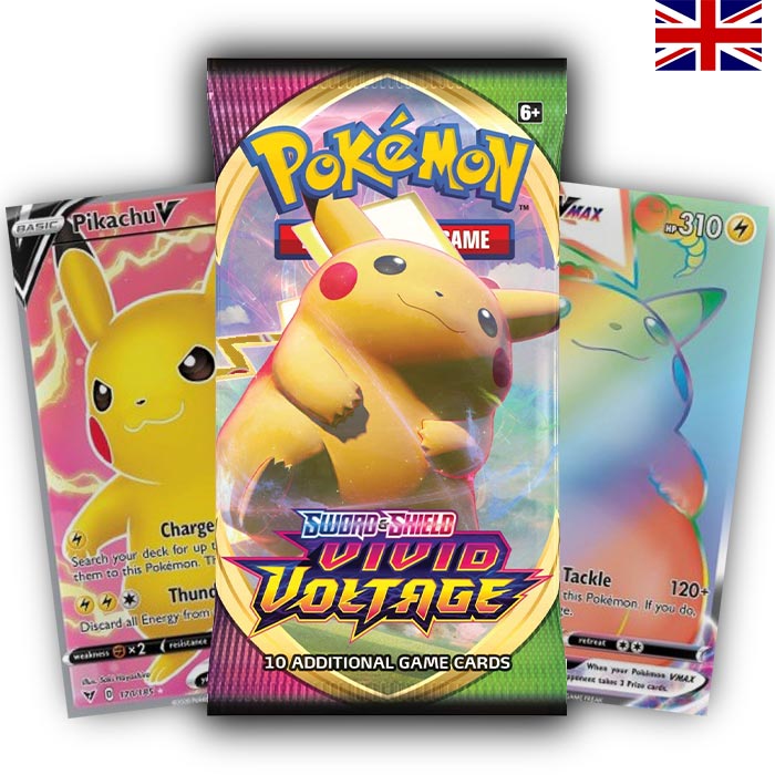 Sword & Shield - Vivid Voltage Booster - Englisch