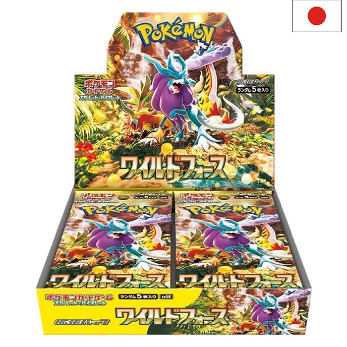 Scarlet & Violet - Wild Force sv5k Display - Japanisch