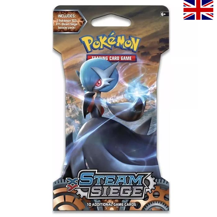 XY Steam Siege Sleeved Booster - Englisch