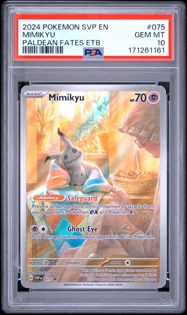 Mimikyu 2024 075 PSA 10 - Englisch