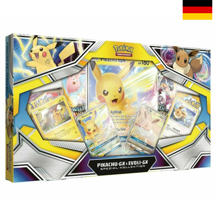 Pikachu GX & Eevee GX Kollektion - Deutsch (Info beachten)