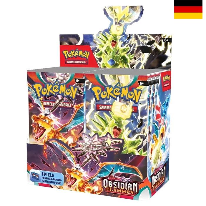 Pokemon Obsidian Flammen 36er Display - 2Sleeve