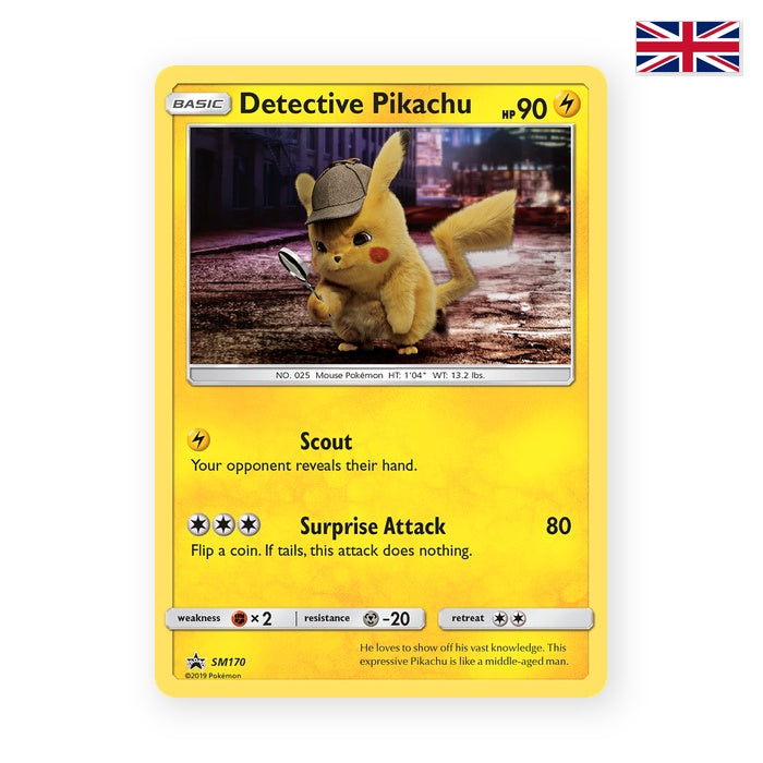 Detective Pikachu (SM 170) - Englisch