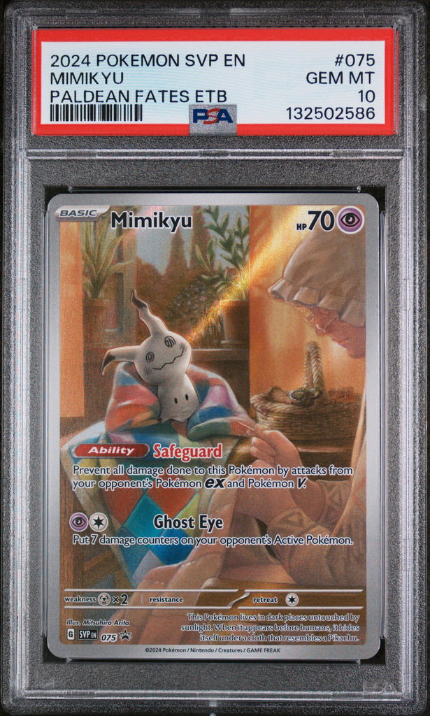 Mimikyu 2024 075 PSA 10 - Englisch