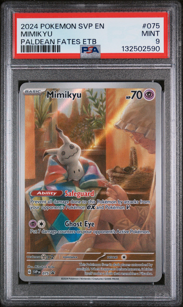 Mimikyu 2024 75 PSA 9 - Englisch