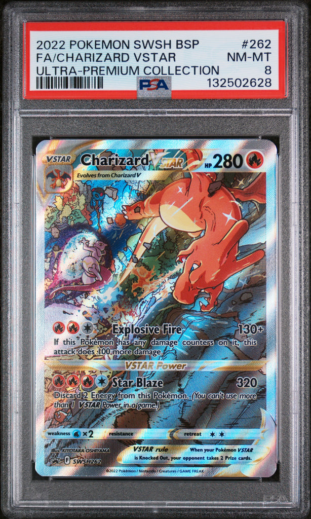 Charizard STAR 2022 262 PSA 8 - Englisch