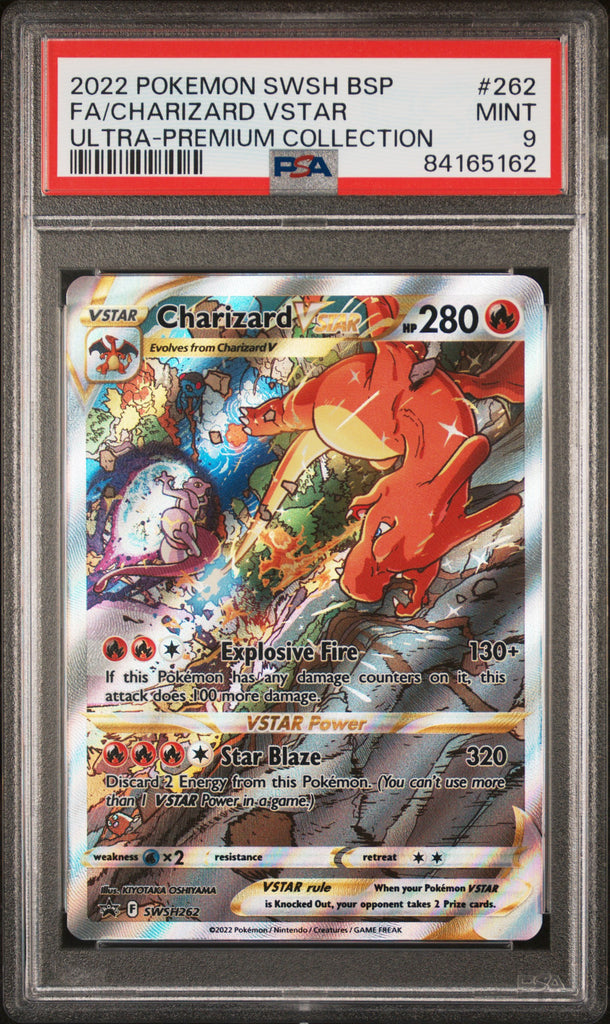 Charizard STAR 2022 262 PSA 9 - Englisch