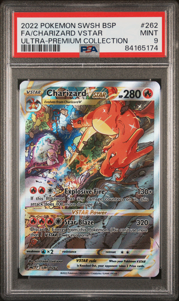 Charizard STAR 2022 262 PSA 9 - Englisch