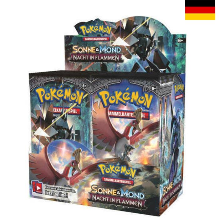 Sonne & Mond Nacht in Flammen 36er Display - 2Sleeve